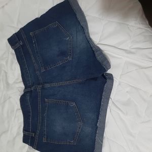 Denim shorts junior size 14